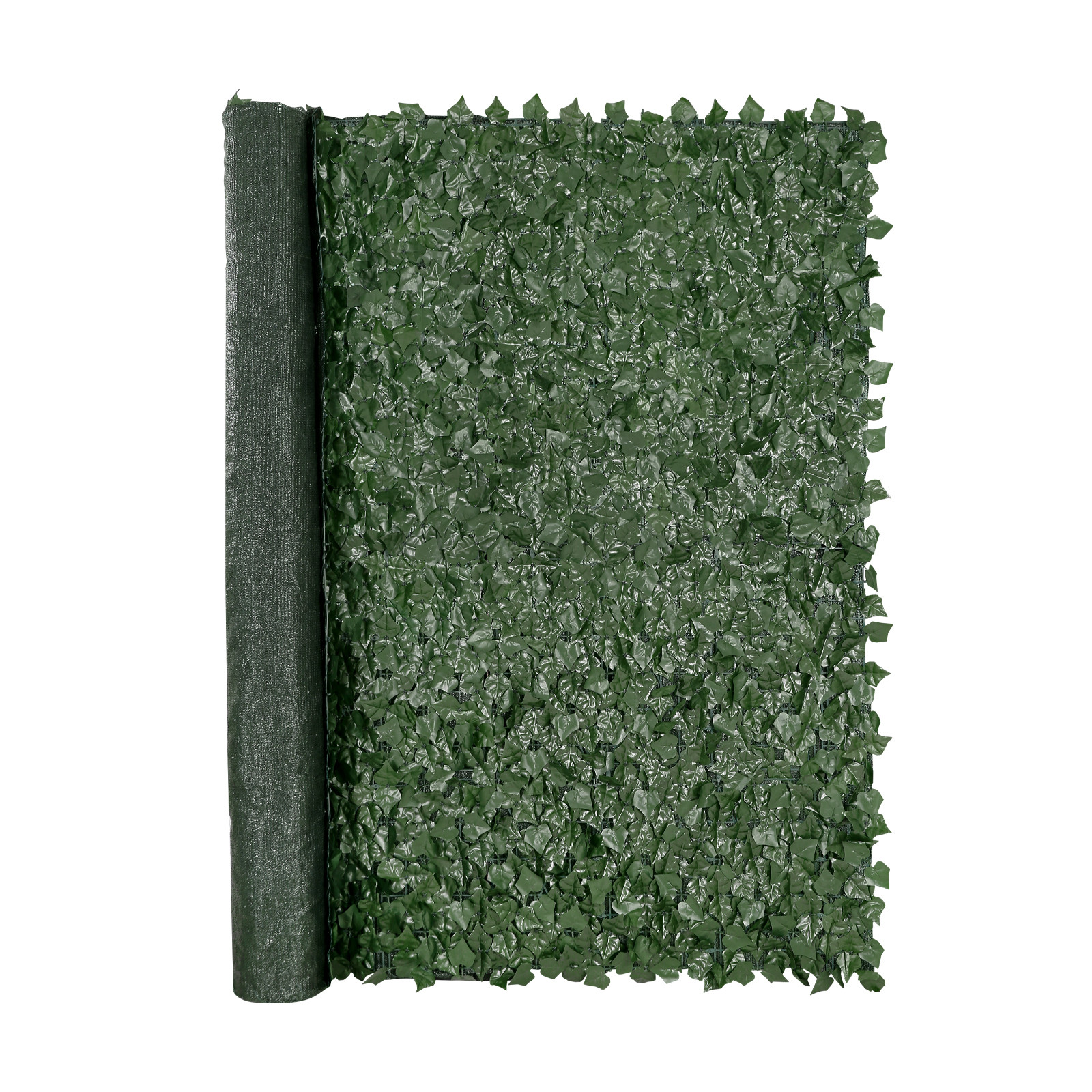 VEVOR 96″x72″ Artificial Faux Ivy Leaf Privacy Fence w/ Mesh Cloth Backing