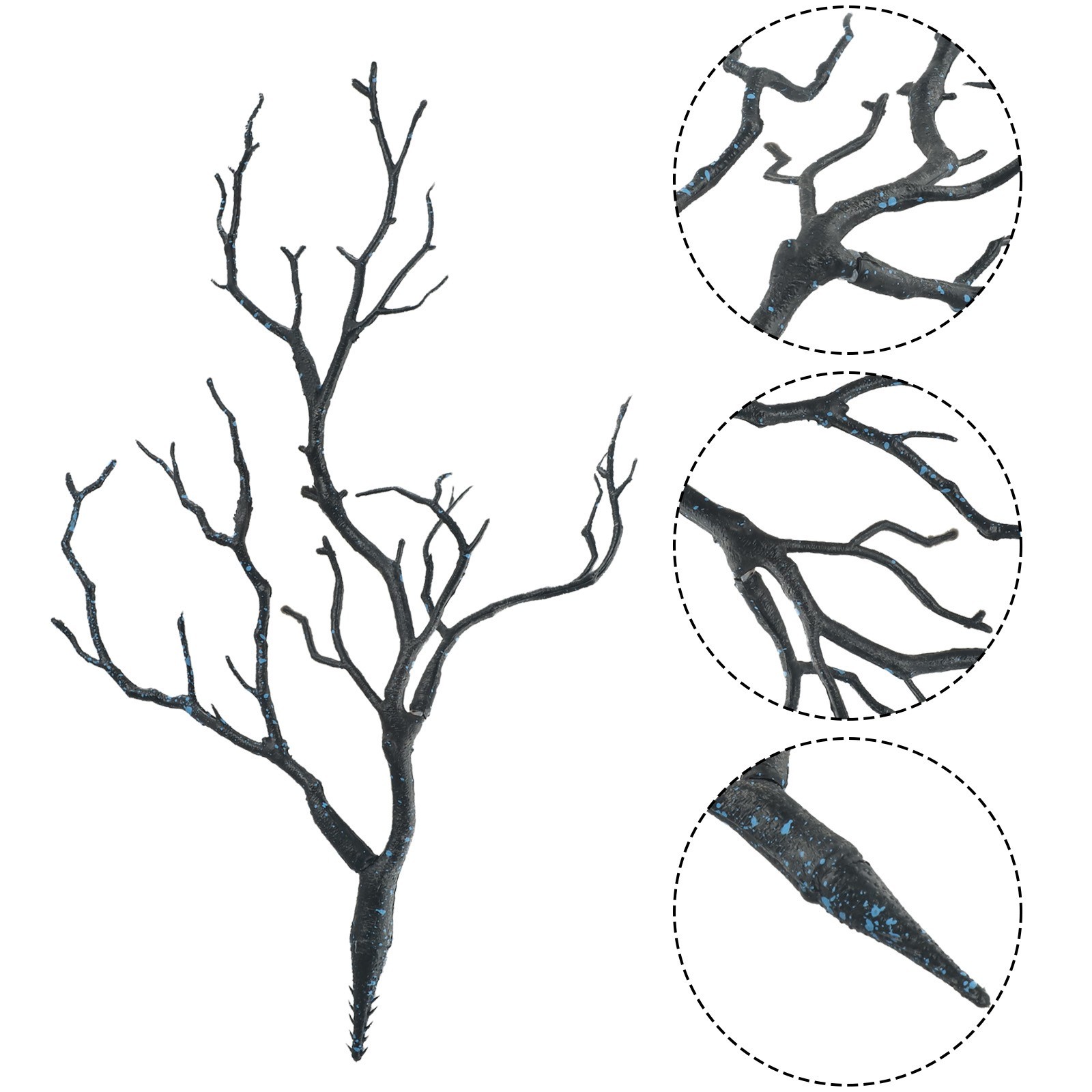 Art Simulation Plastic For Leaf Plant Tree Branch Home Indoor Shop Decoration