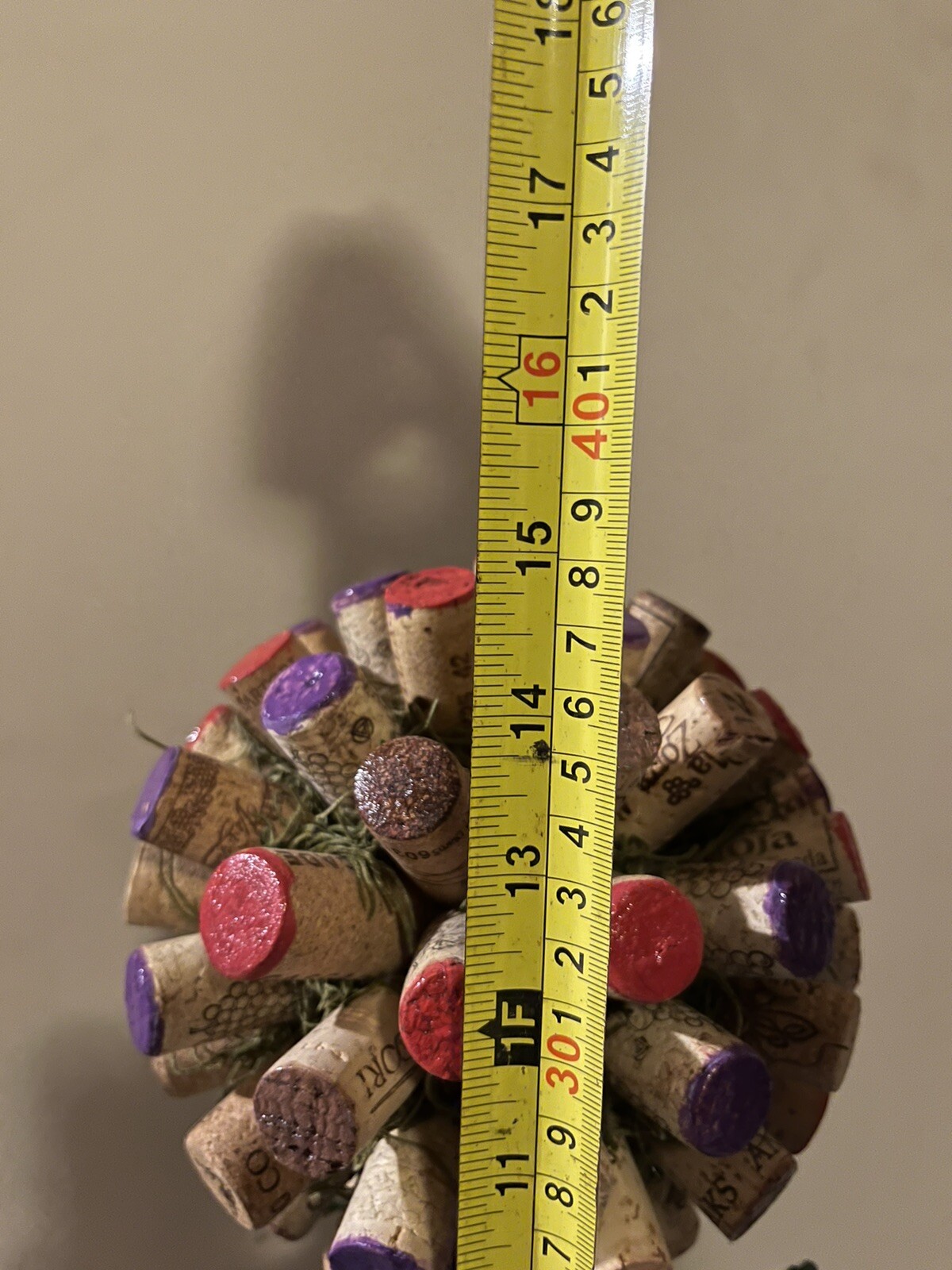 Wine Cork Art Flower Pot Home Decor
