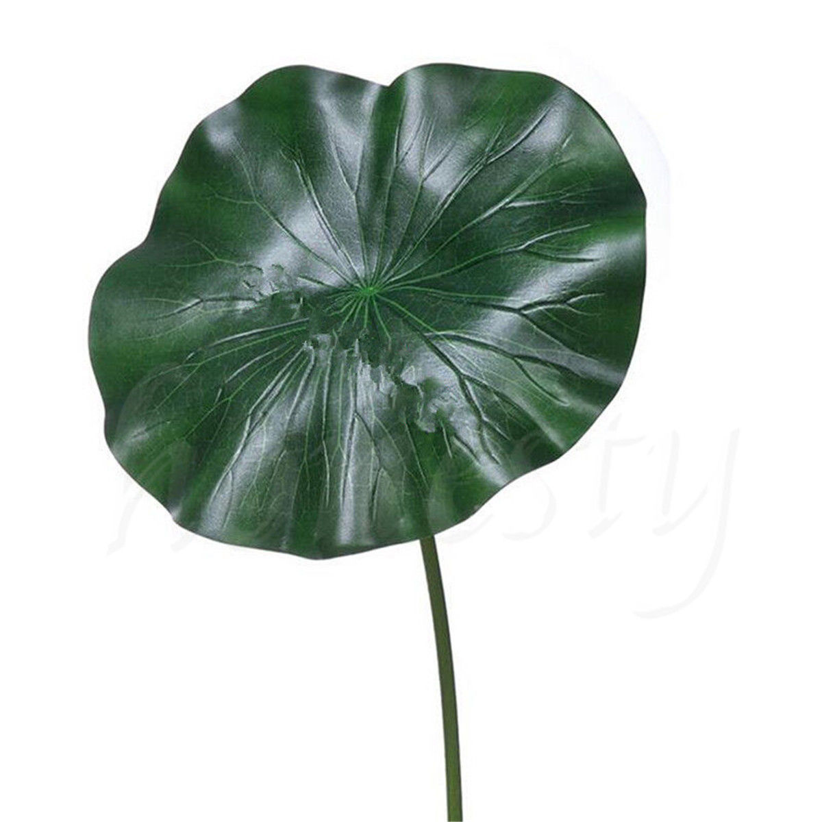 Artificial Water Lily Lotus Leaf Aquarium Pond Garden Decor Green 17/28/40CM