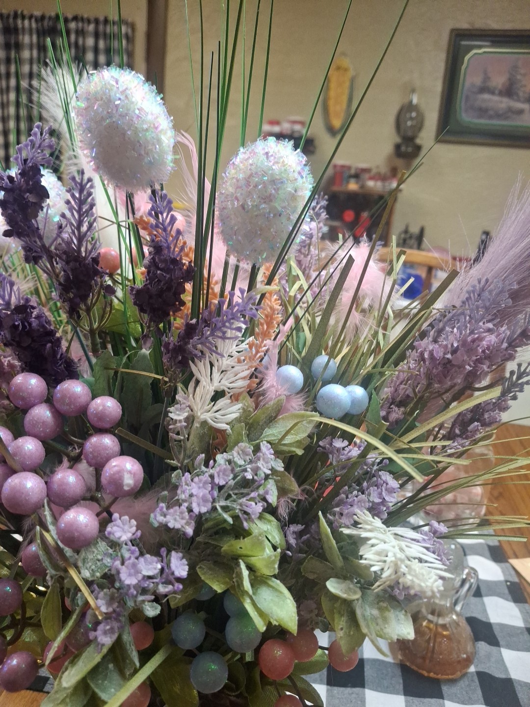 Easter Egg Flower Bouquet Spring Flowers NEW