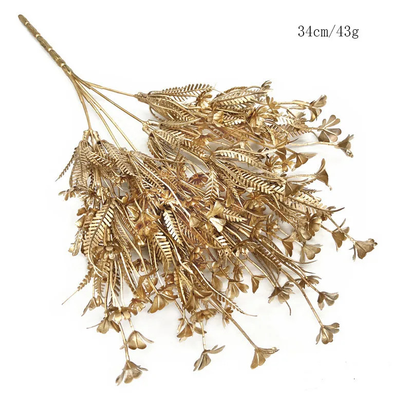 Gold Artificial Flowers – Realistic Artificial Flowers Used for Christmas Decora