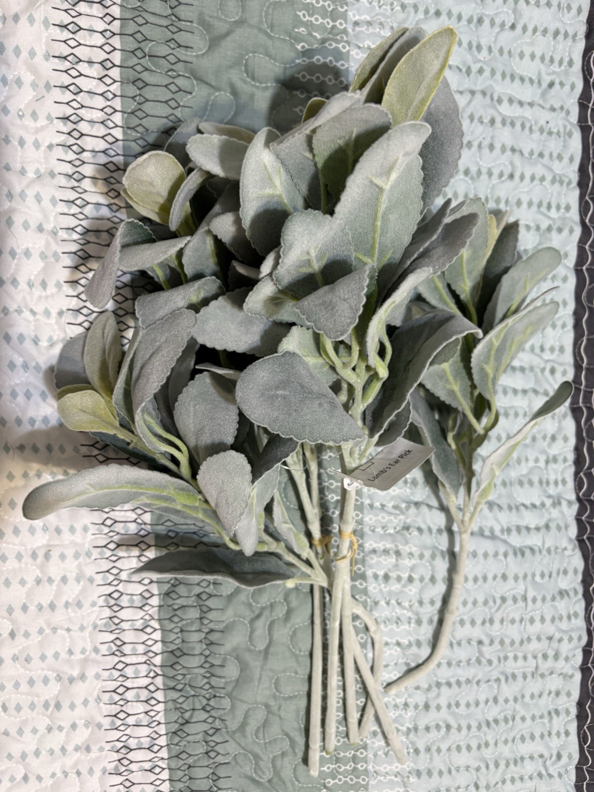 Artificial Flowers Lot, Floral Stems, Faux greenery, Blue, White, Wreath Making