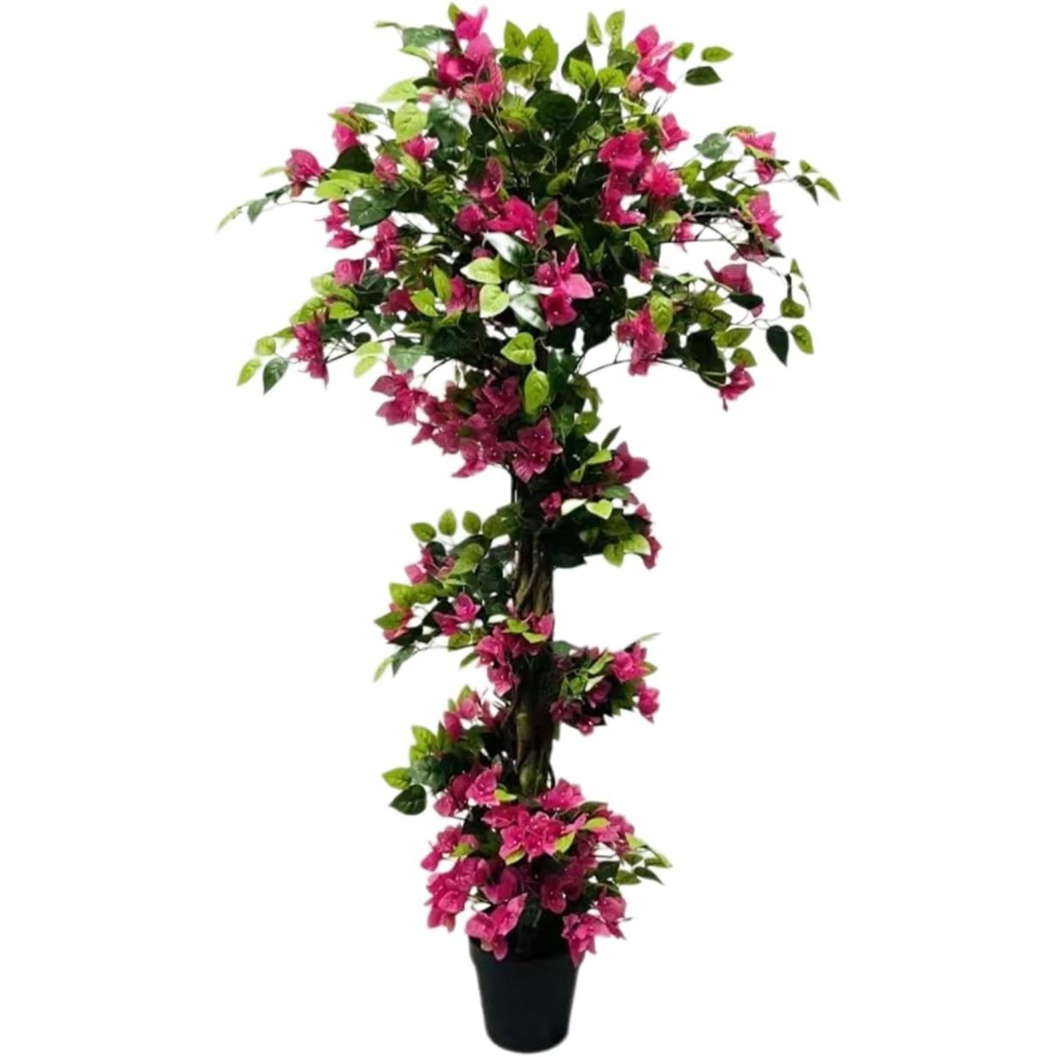 Artificial Bougainvillea Tree with Flower Faux Realistic Fake Potted Plant 165cm