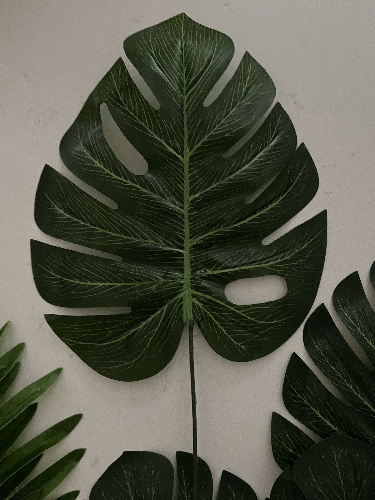 Artificial Tropical Palm Leaves Wedding Baby Shower Party Green Jungle 26 Asst.
