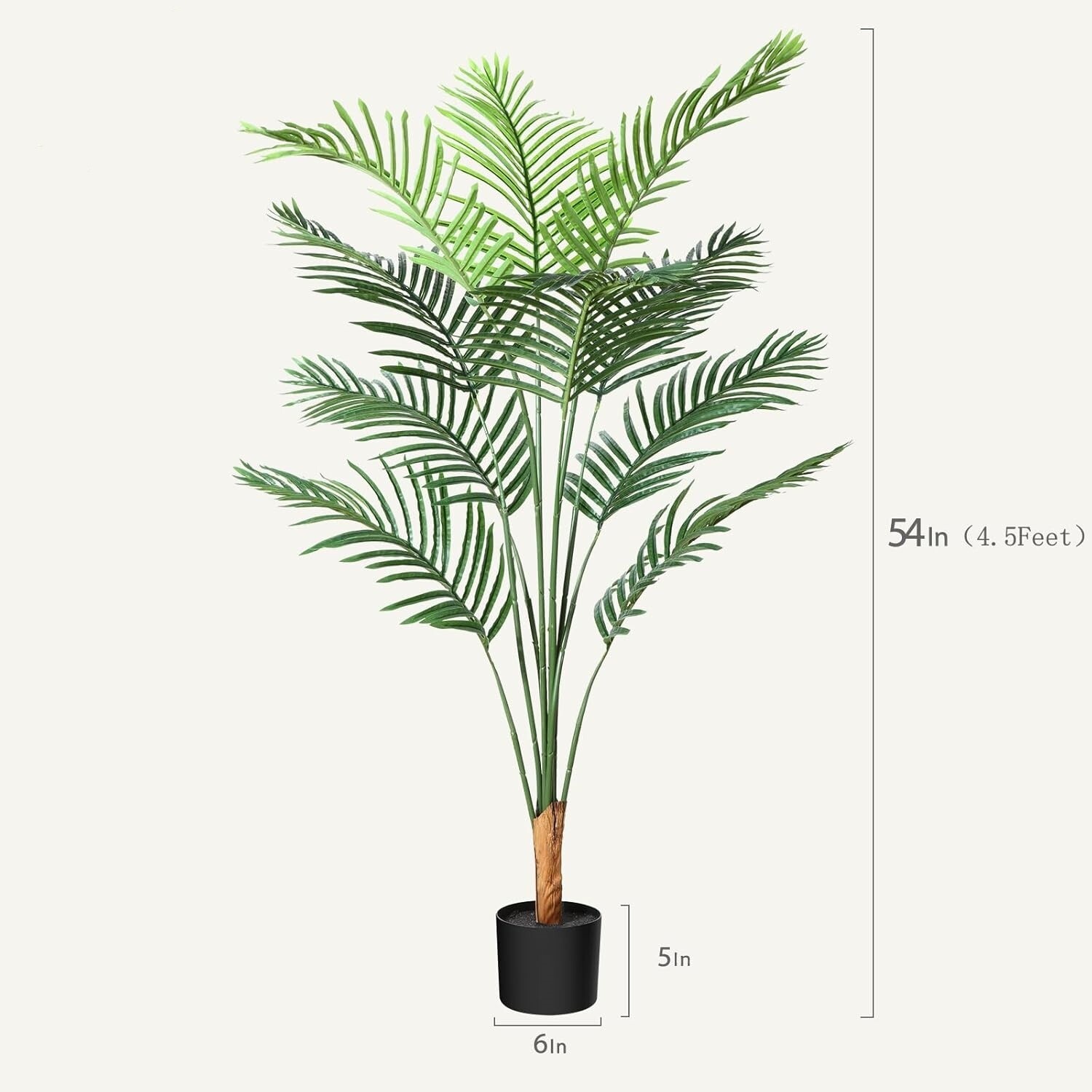 Plantas artificiales en macetas perfectas para el jardín de la oficina en casa