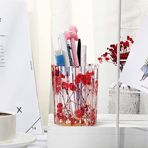 Dried Baby Breath Flowers Red Gypsophila Dried Pressed Flowers 1.97-3.15
