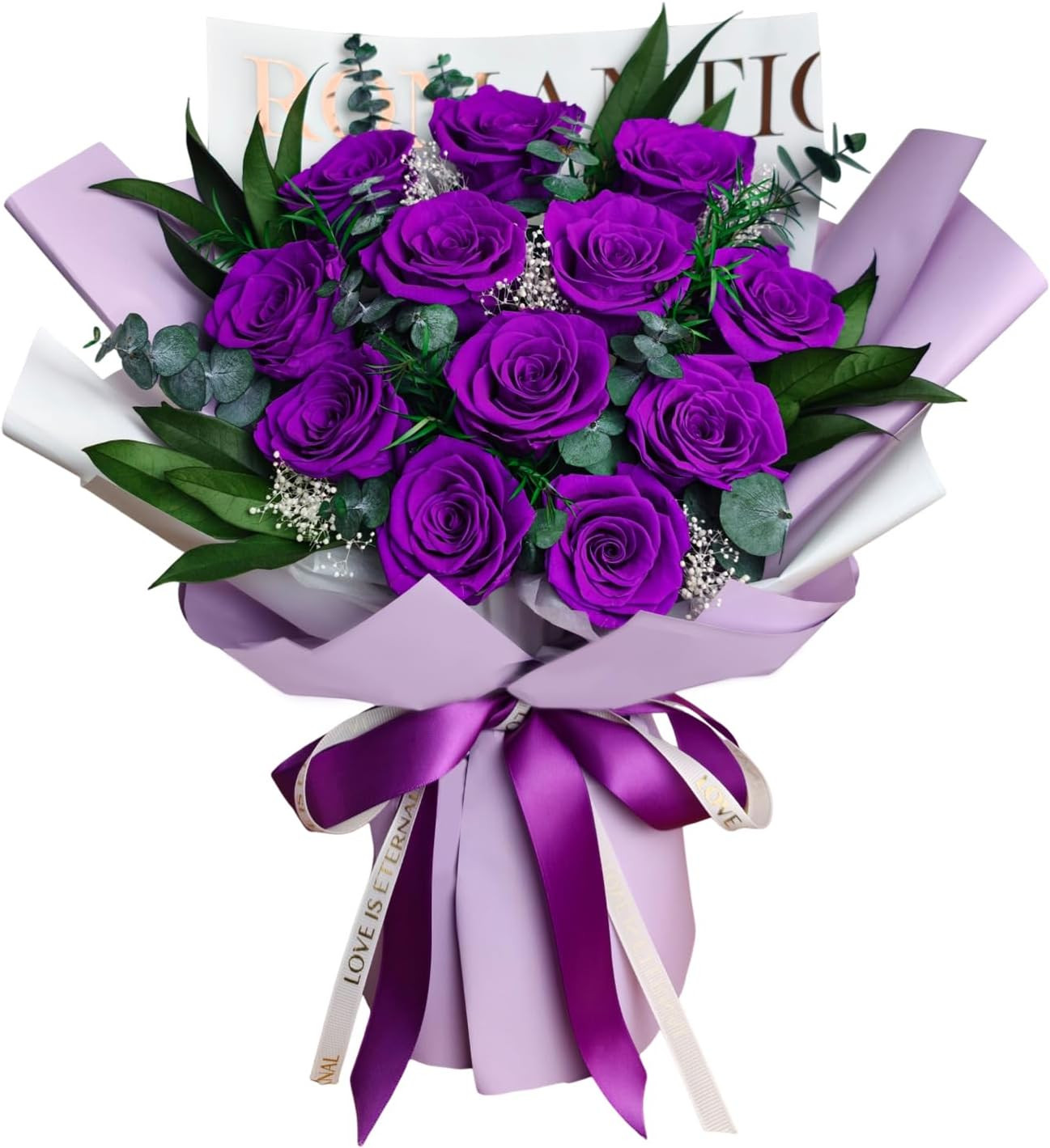Flowers for Delivery, Preserved Flowers Bouquets, Birthday Gifts for Women Mom