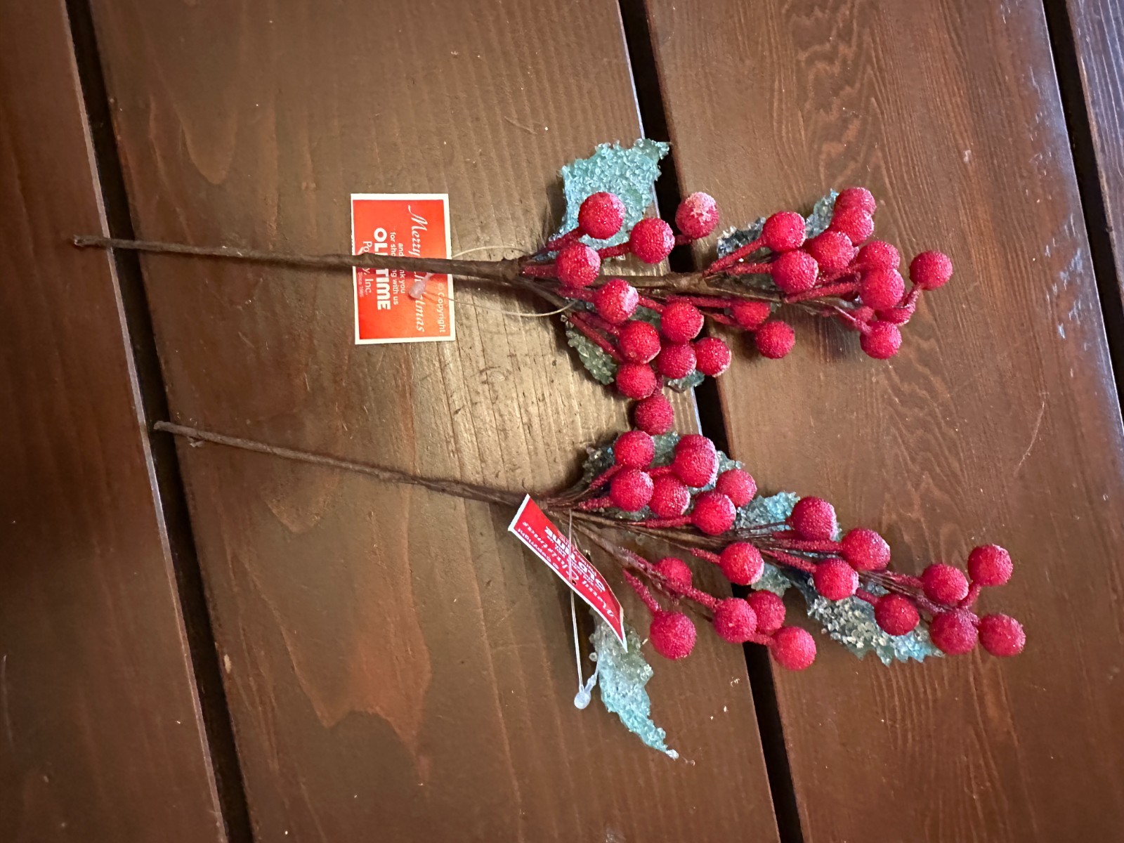 Set of 5 Artificial Floral Picks