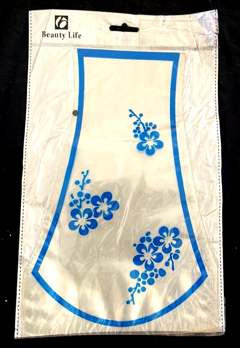 NEW 60 LARGE FOLDING PLASTIC VASES WHOLESALE TRANSPARENT ASSORTED/PATTERNS CLEAR
