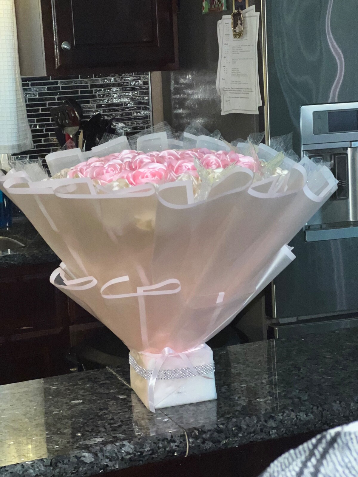 Eternal Rose Bouquet 38 Ct Handmade By Me $115 🎀