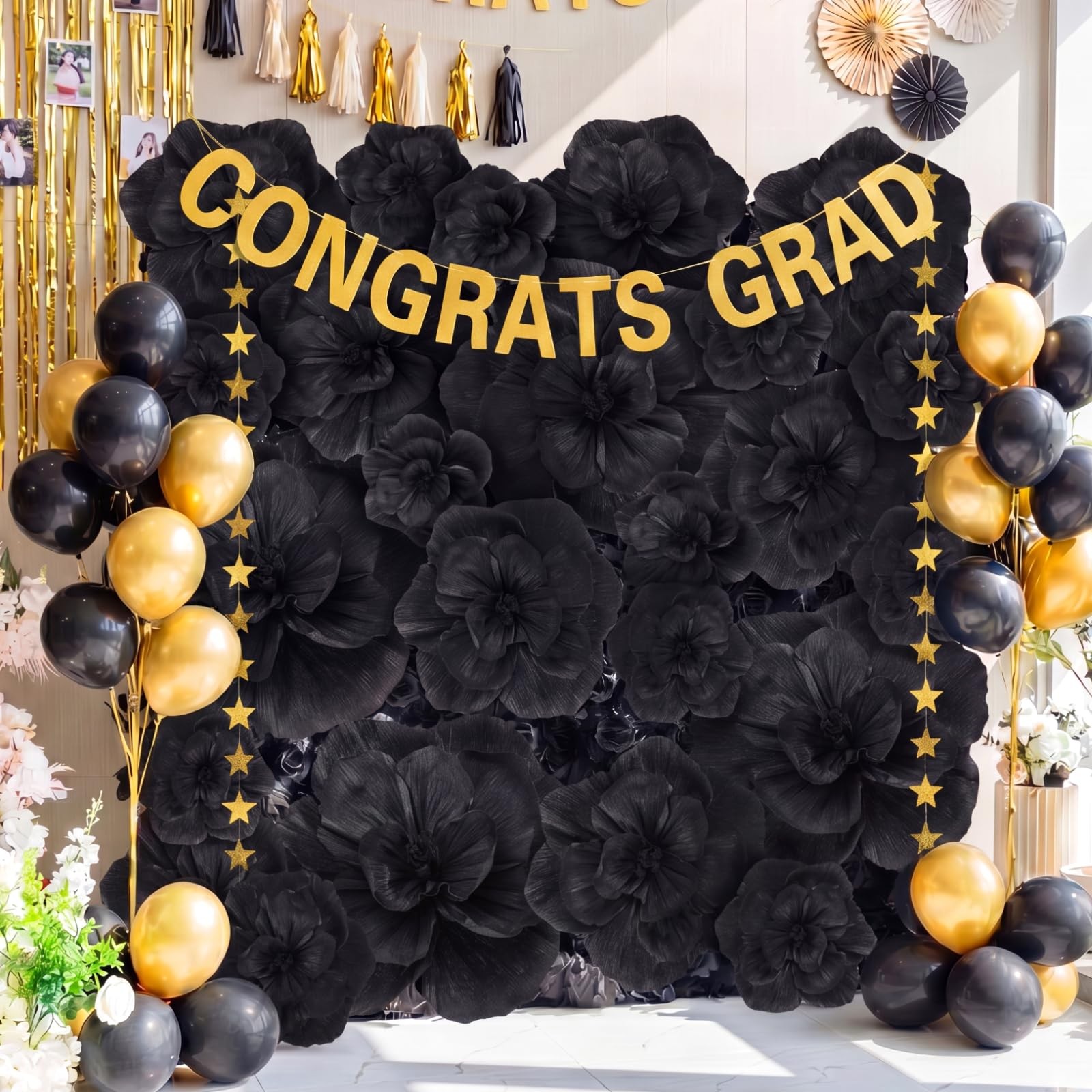 Giant Flowers Artificial Large Flower Decoration for Handcrafted Wall Backdro…