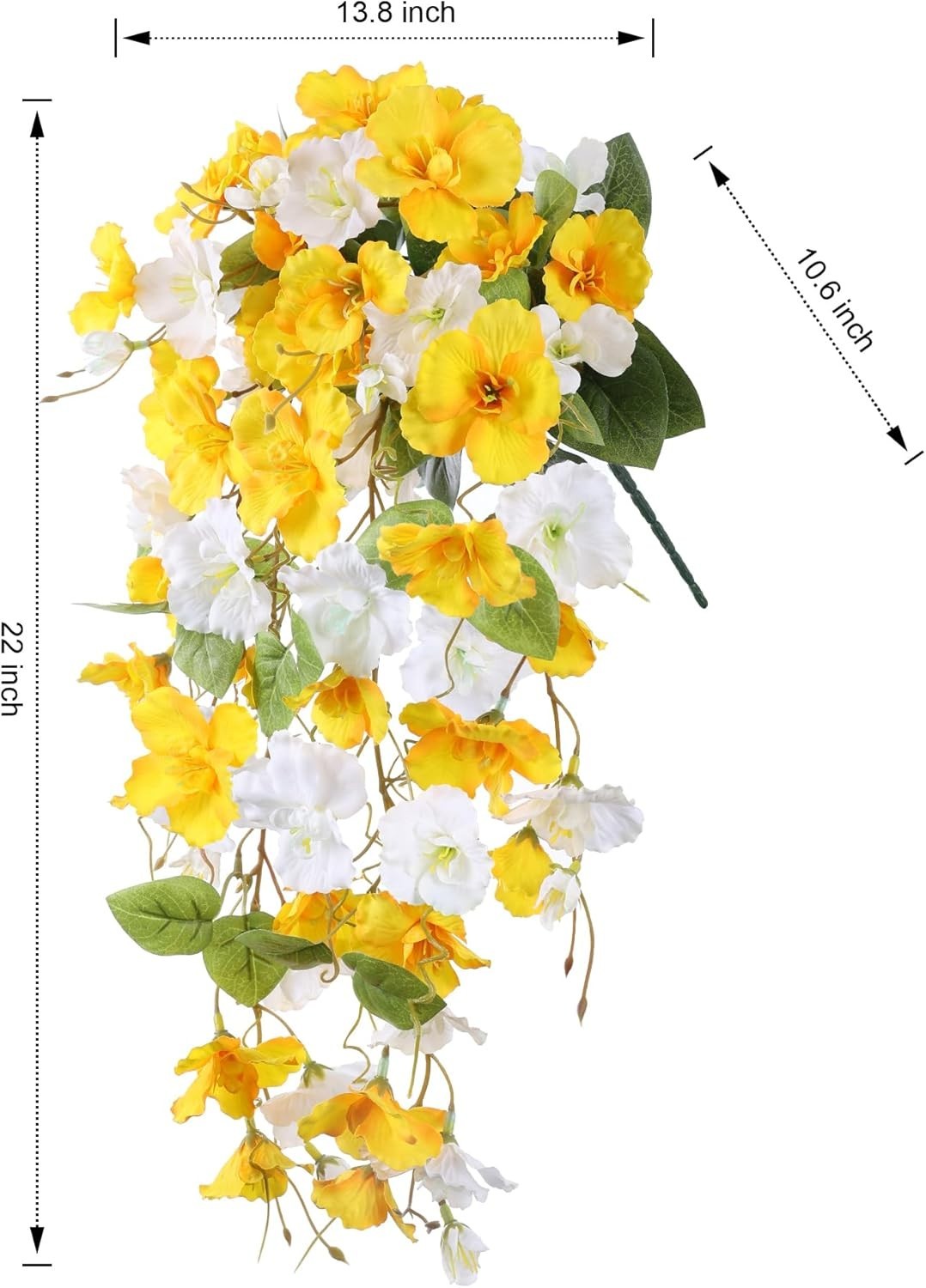 Stunning UV Resistant Faux Hibiscus Flowers for Spring Outdoor Style – 4PCS