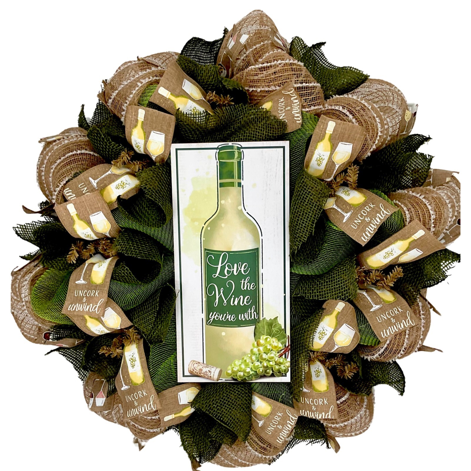 Love the Wine You’re With All Occasion Wreath