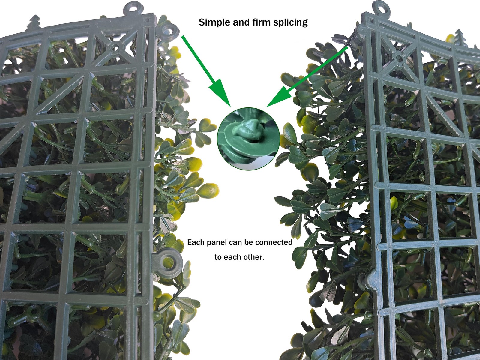 ODTORY Artificial Boxwood Roll Panels, 5 FT X 10 FT(50 sqft) Yellow Green