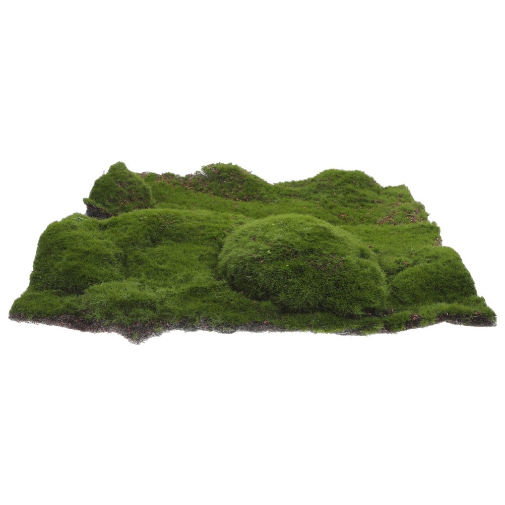 Fake Grass for Crafts Moss Dollhouse Carpet Balcony Floor Covering