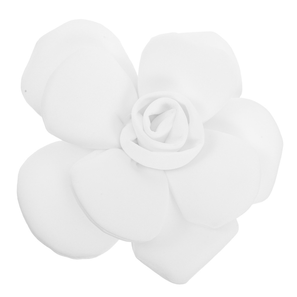 Fabric Three-dimensional Flowers Chunky for Clothes Camellia Heads