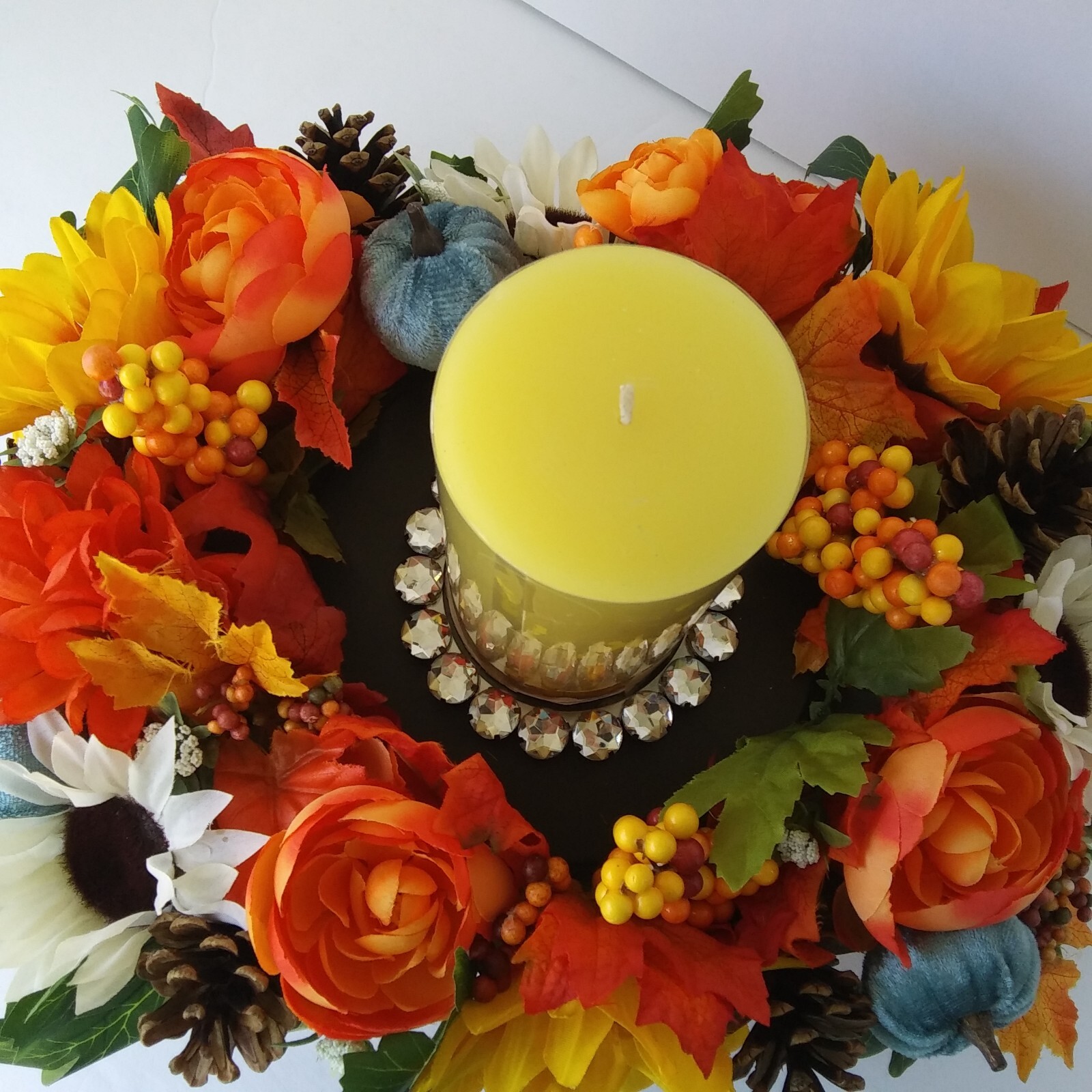 HandmadeThanksgiving Floral Centerpiece Fall Floral Arrangement Fall Decor