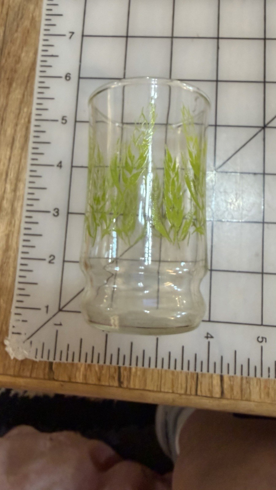 Dried Seed Pods Bouquet Floral Arrangement Centerpiece Decor with VTG GLASS 22