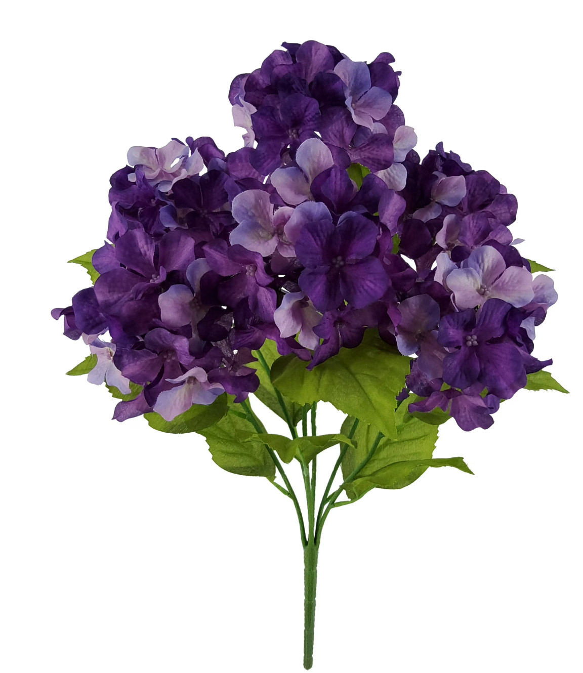 Mainstays 19.75″ Indoor Artificial Bush, Hydrangea Flower, Purple Color VIRAL