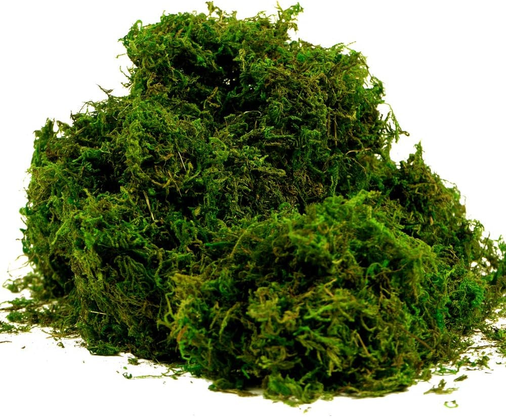 Artificial Moss Fake Green Grass for Centerpieces Home Kitchen Garden Decor (…