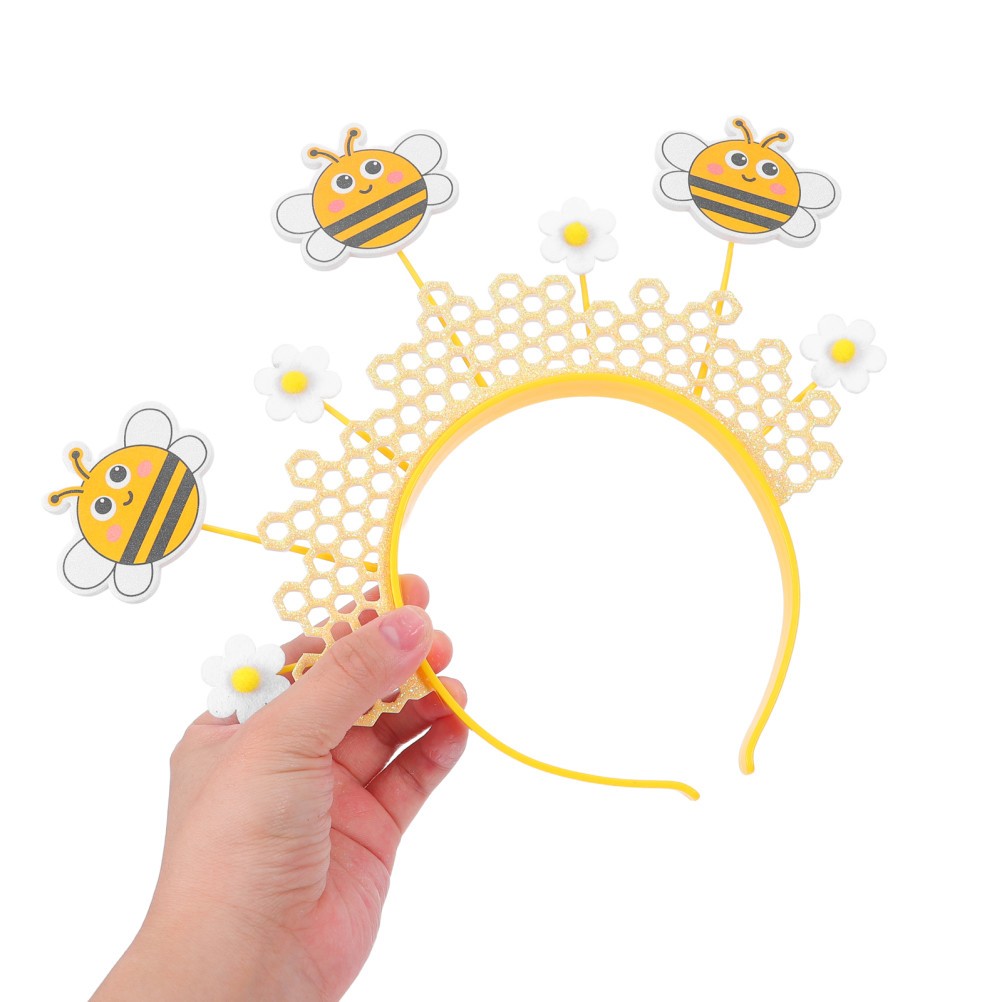 Bee Headband Antenna Headbands Headwear Costume Women Accessories