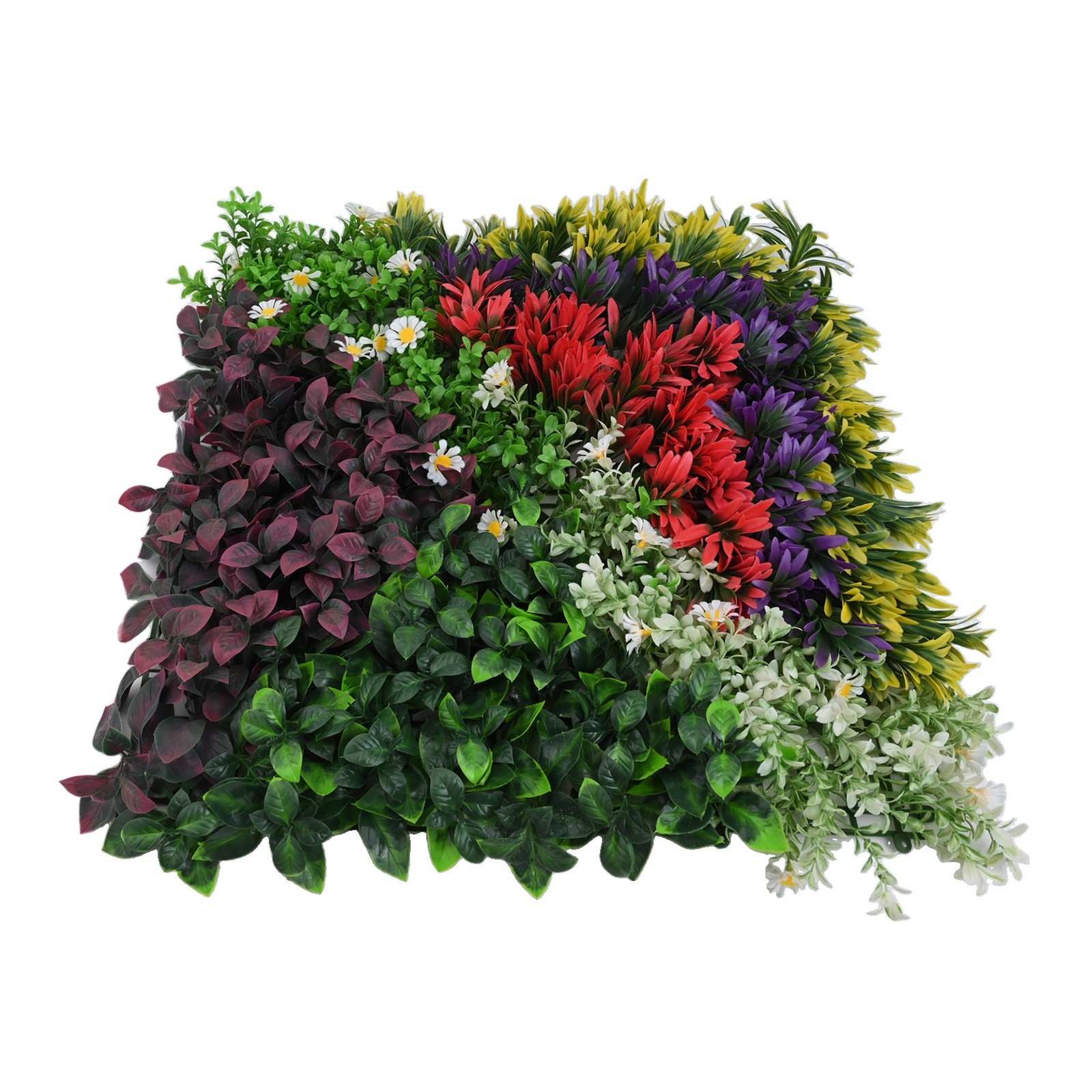 Maintain a Green Look Year round Artificial Plant Flower Wall Panels 50*50CM