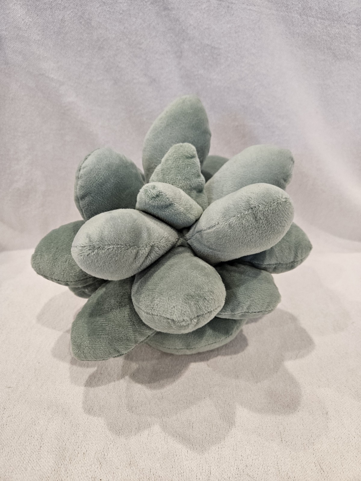 Plush Fabric Succulent Green Houseplant Decor Leaf & Foliage Stuffed Toy