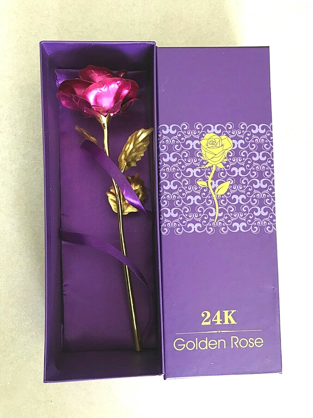 Luxury Gold Plated Rose Flower Dipped In 24K For that special occasion/person