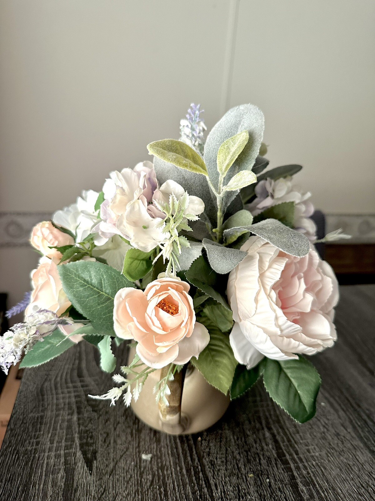 All Seasons Artificial Flowers Arrangement In The porcelain Size:16×16 inch
