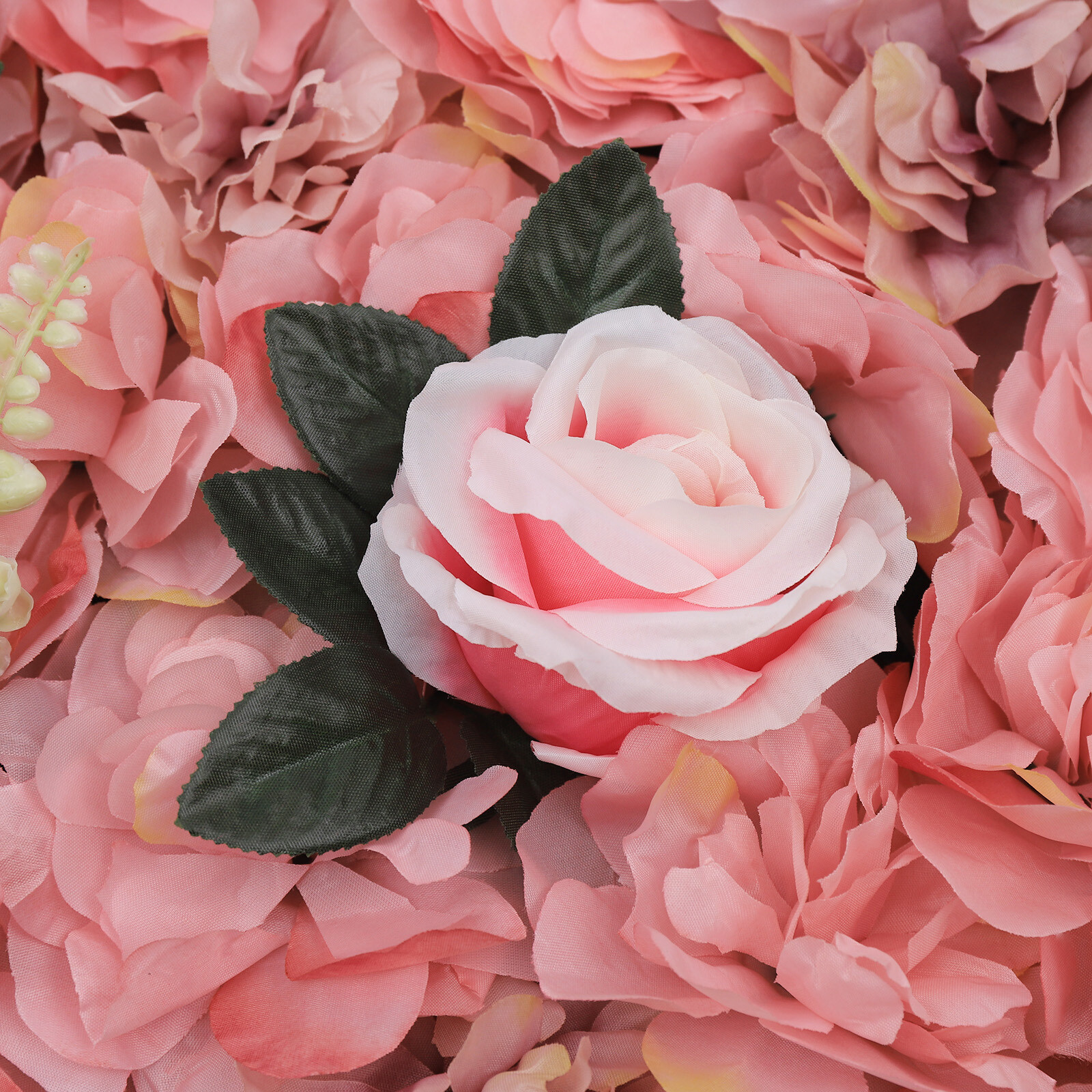 12 Pcs Flower Wall Panel, Artificial Flower Backdrop, Flower Panels for Backdrop