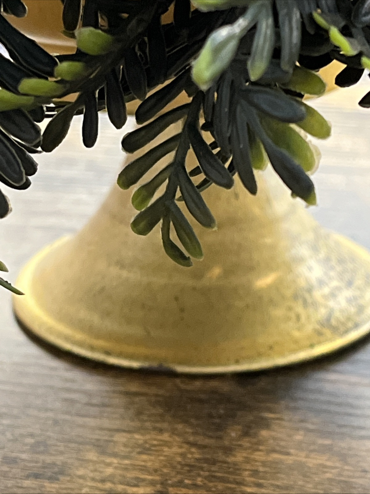 Vtg Mid-Century Plastic Floral Poppies Fruit Arrangement Centerpiece Xmas Tree