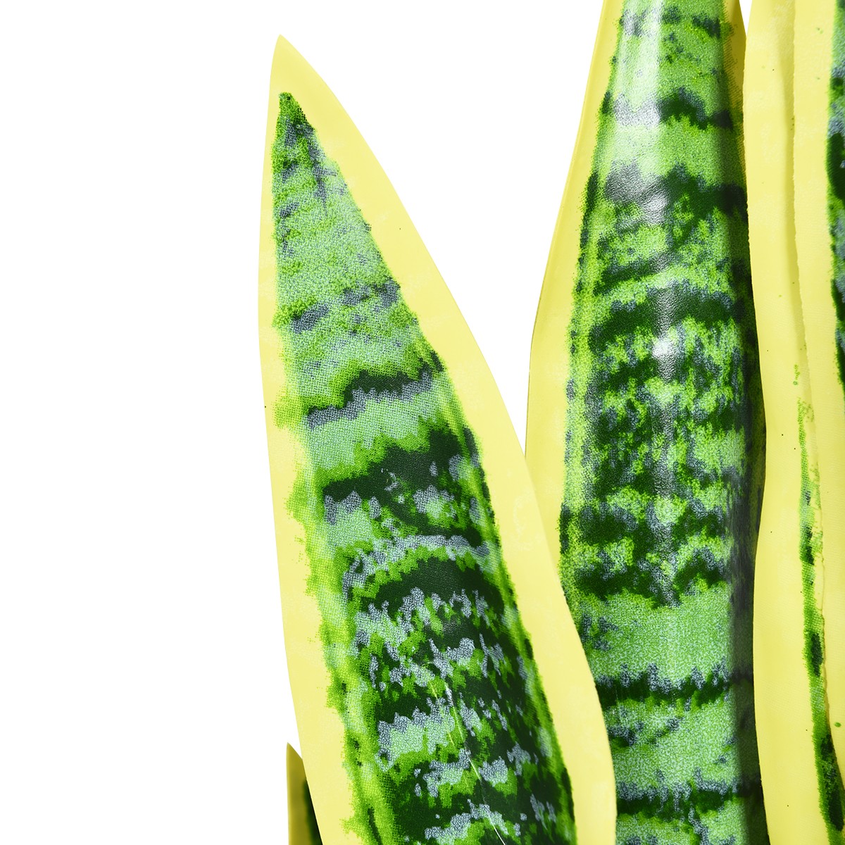 Costway Artificial Snake Plant 35.5″ Fake Sansevieria Indoor/Outdoor Decoration