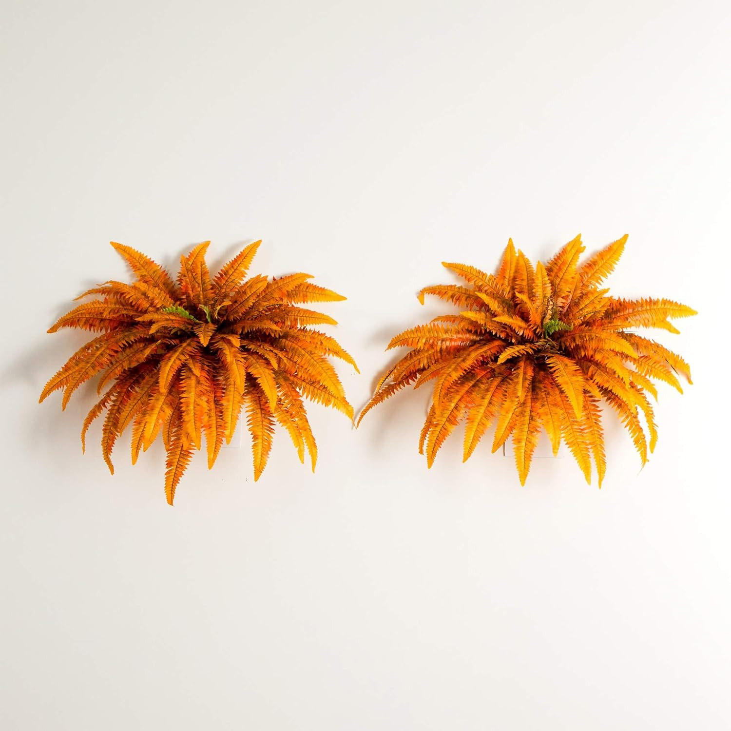 Autumn 48-Inch Artificial Boston Ferns – Set of 2 for Seasonal Decor