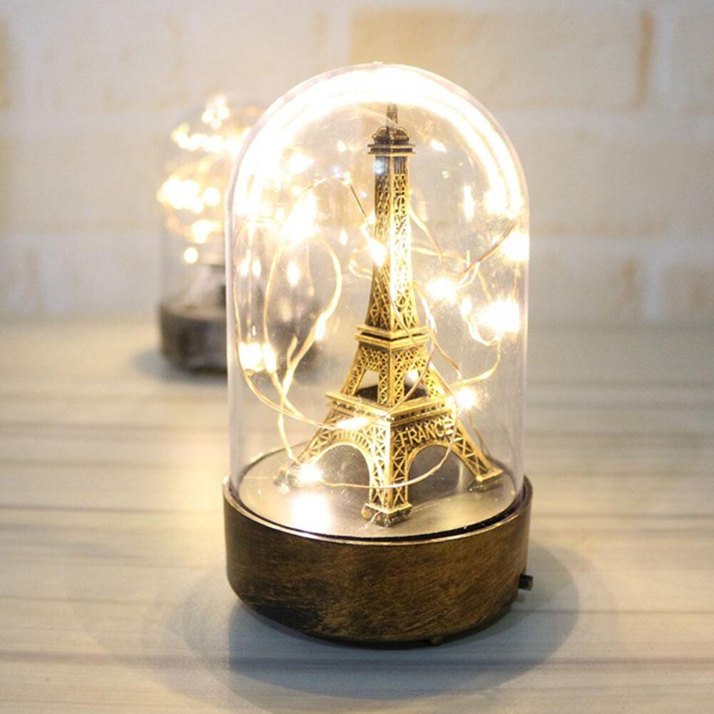 Paris Tower Model With Lights Romantic Innovative Night Lamp For Valentine’s Day
