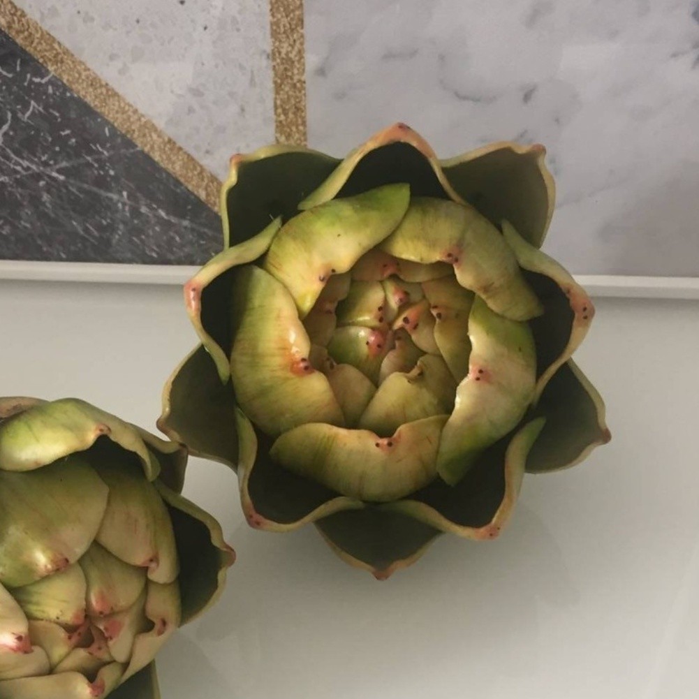 Artificial Artichokes 10 cm Long Sturdy Material for Lasting Home Decoration