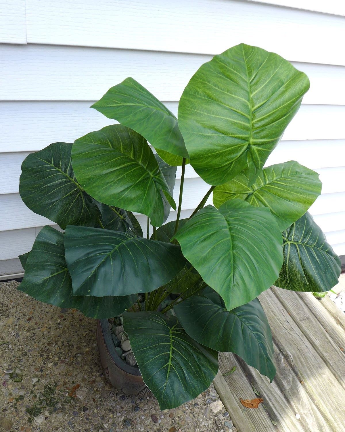 24″ Hight Artificial Plant Tropical Small Tree 18 Leaves Home Decora (#150
