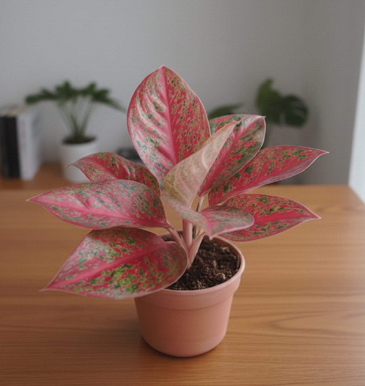 Rare Aglaonema Red Stardust – Vivid Color, Well Rooted Starter