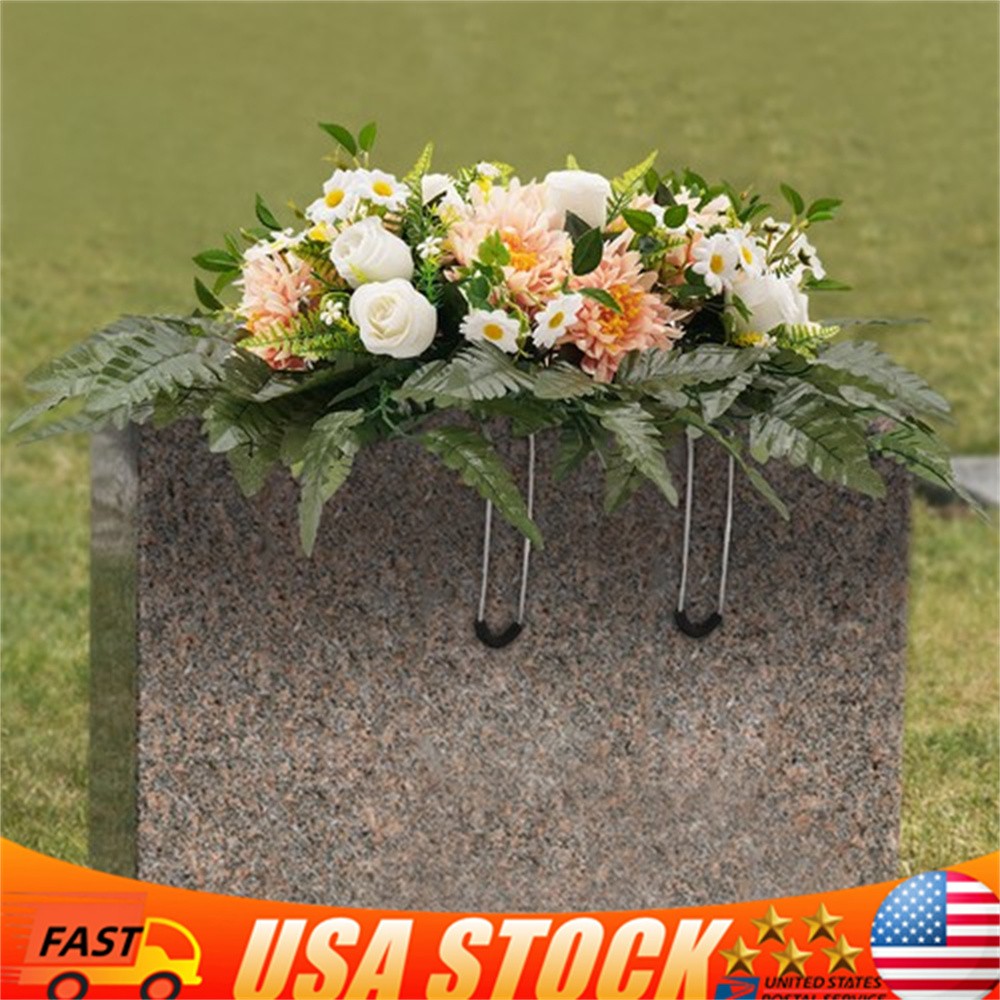 Artificial Realistic Flowers For Cemetery Memorial Wedding Decoration Outdoor