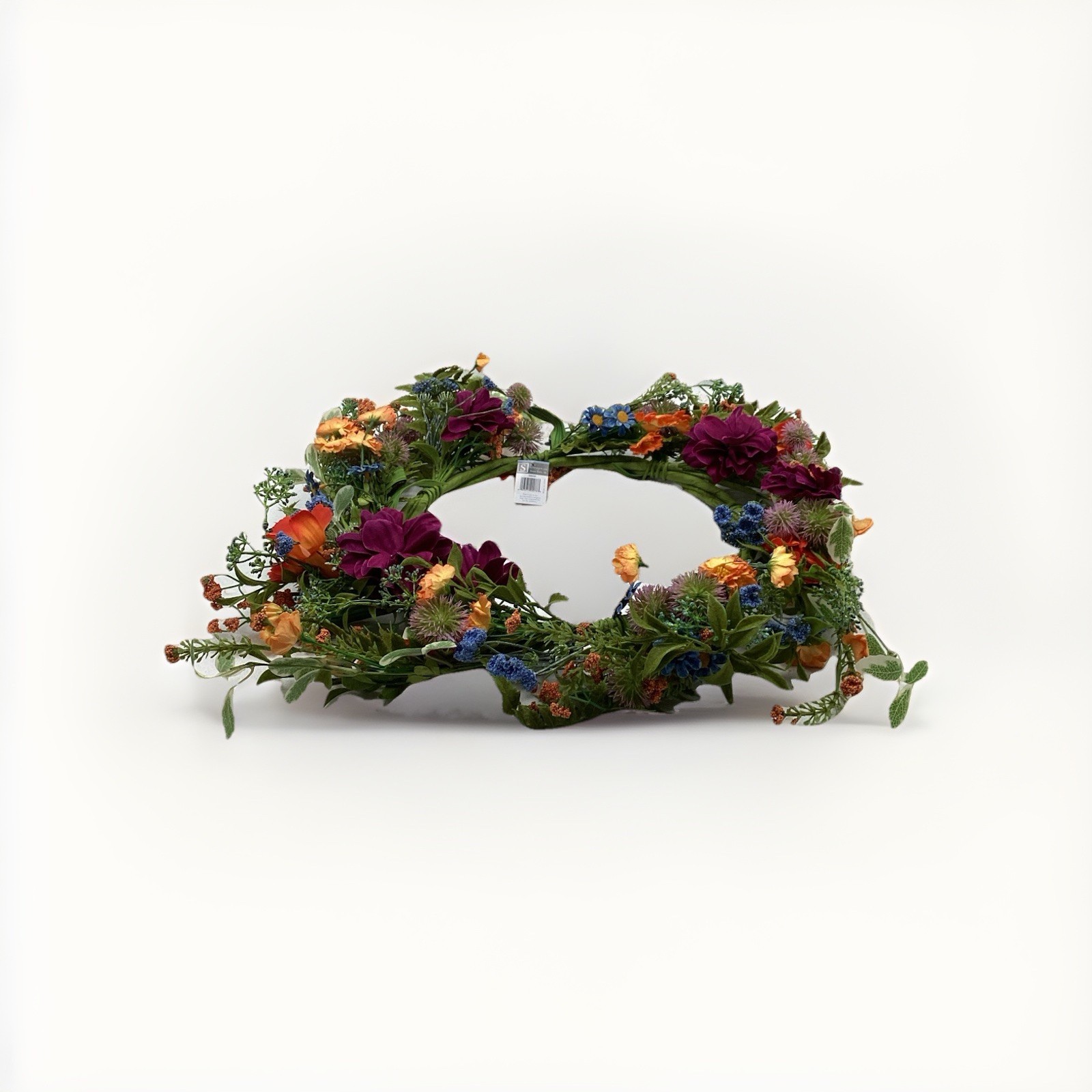 SULLIVANS 21″ Artificial Dahlia Mix Wreath