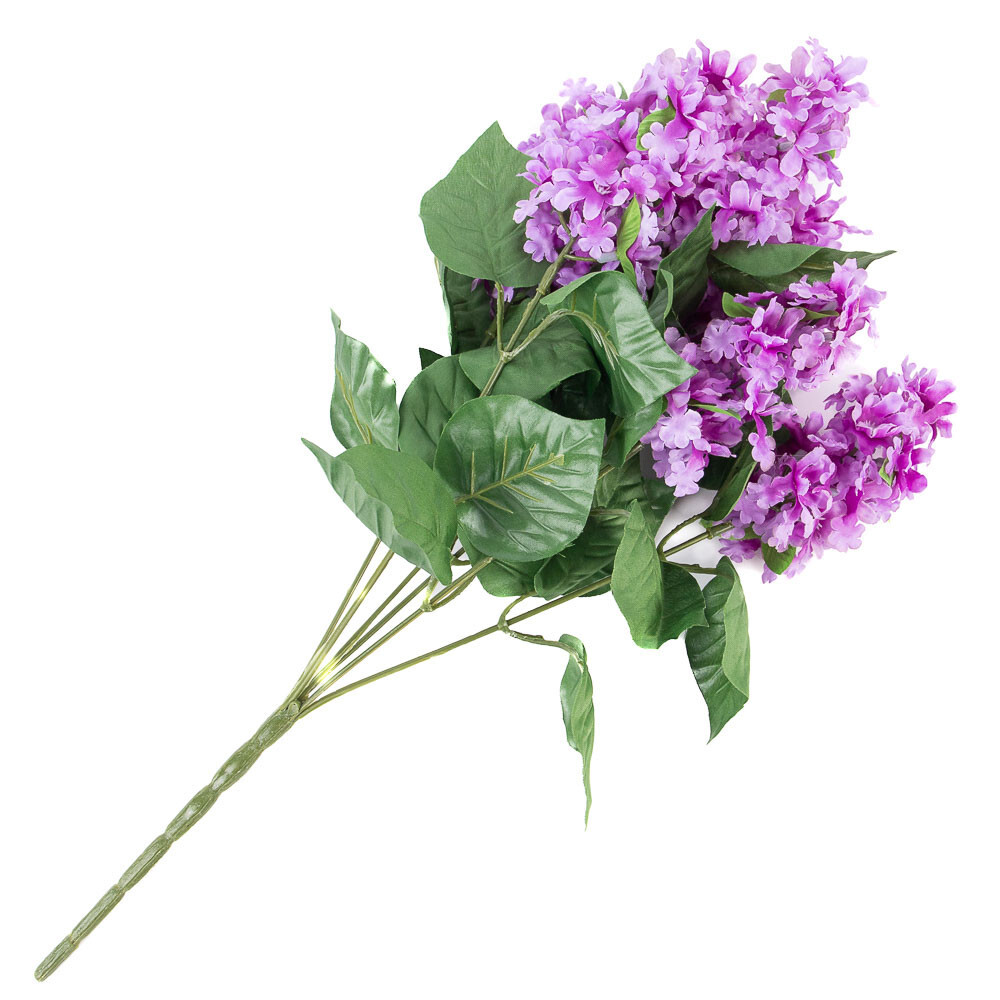 19″ Lavender Artificial Lilac Decorative Floral Bush