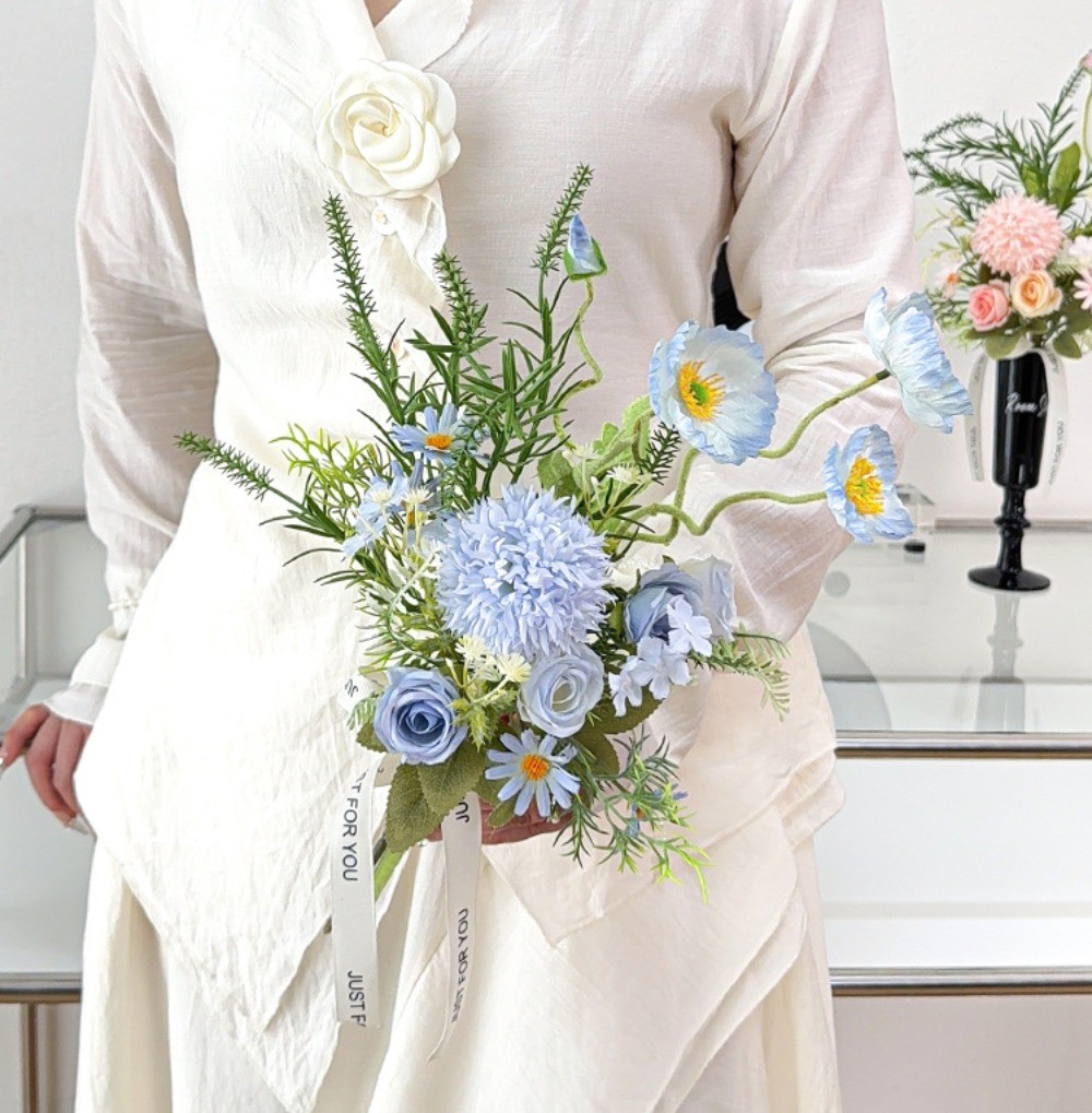 Artificial Flowers Bouquet–Graduation, Wedding Party Home Decoration Photo Props