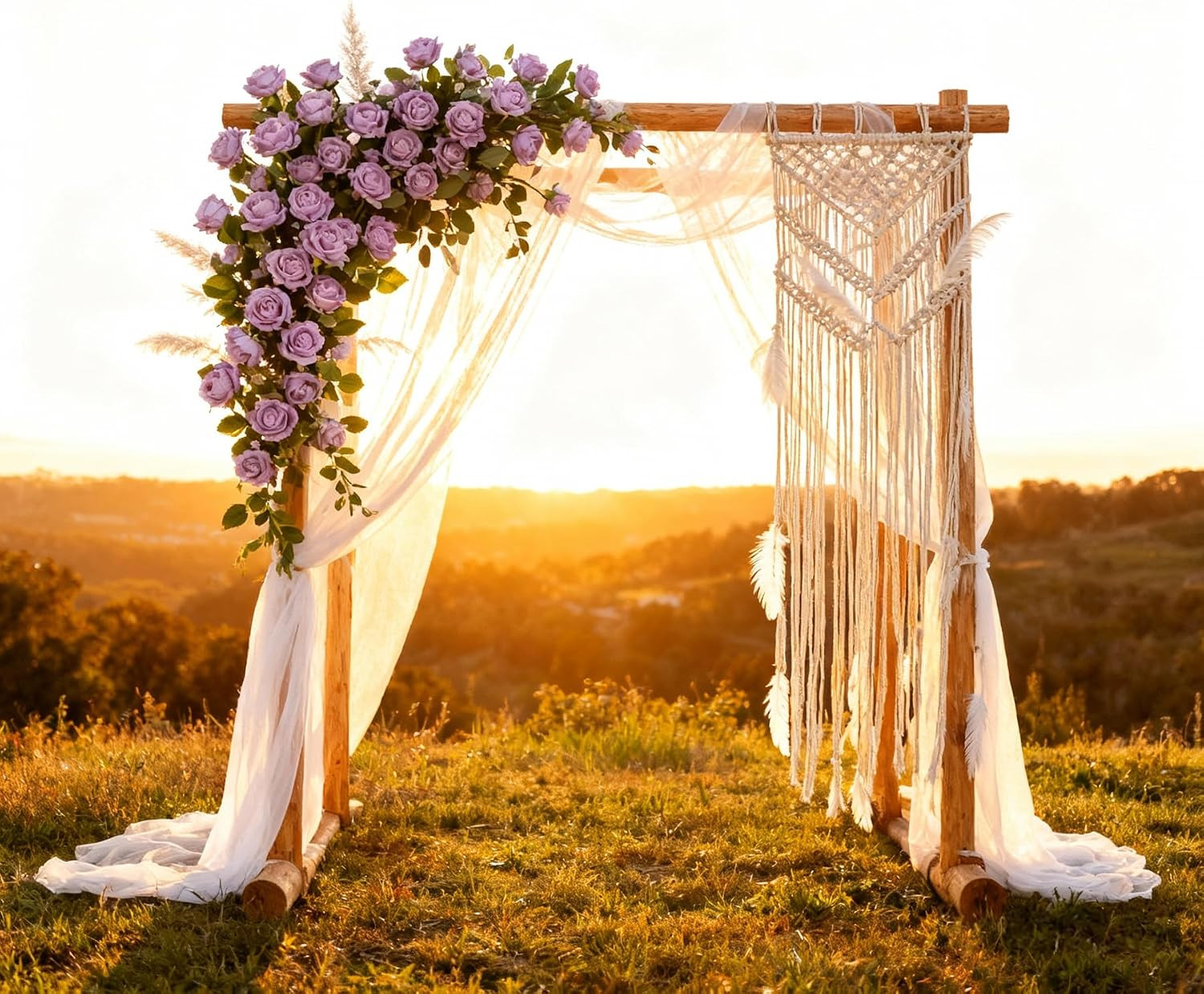 60-Pack Lavender Velvet Roses – Realistic Fake Flowers for Weddings & Decor