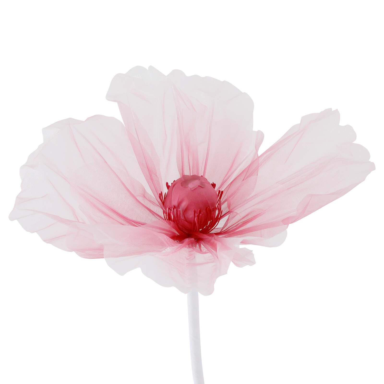3-Head Artificial Flowers Floral Bridal Wedding Bouquet Home Party Decor