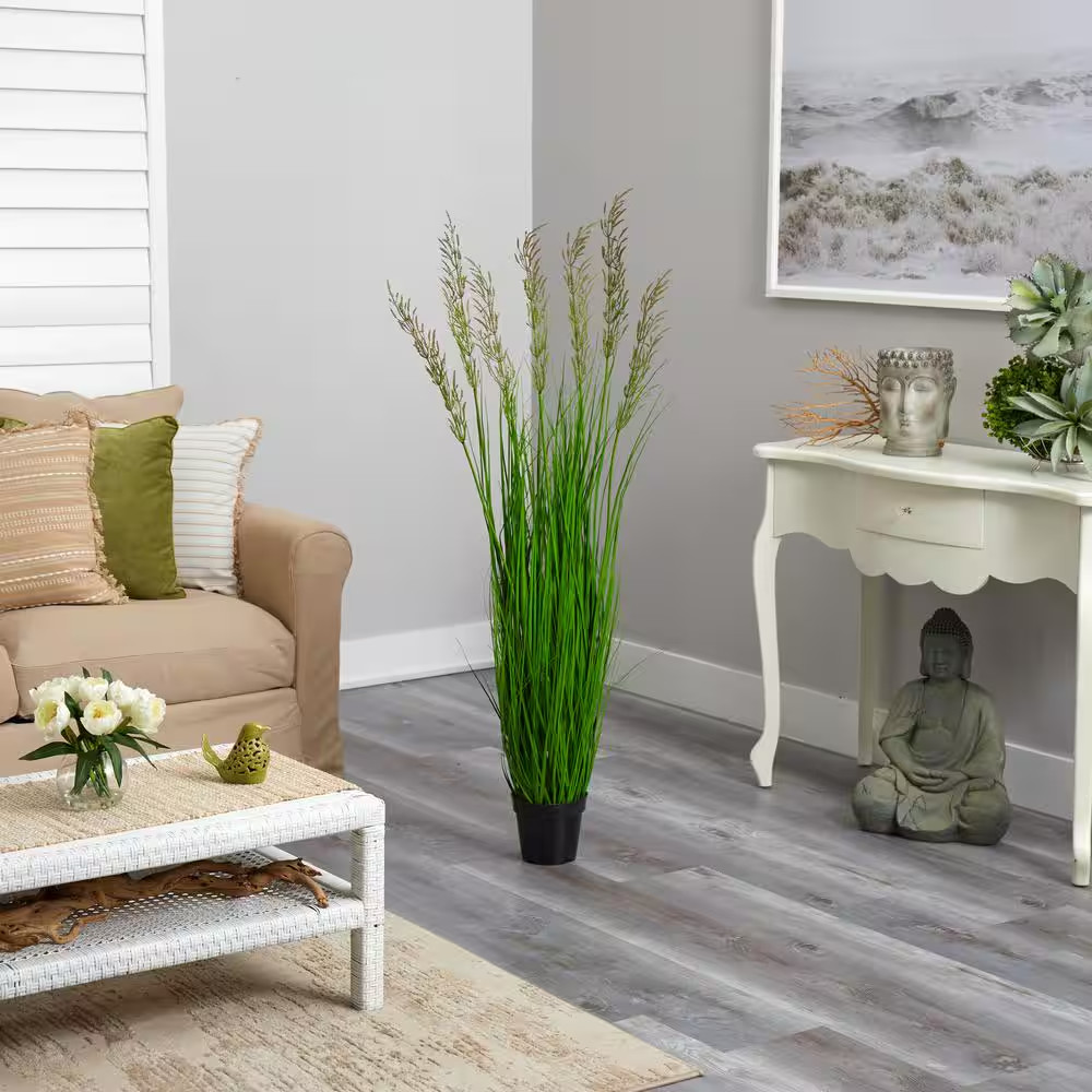 4.5 Ft. Plume Grass Artificial Plant