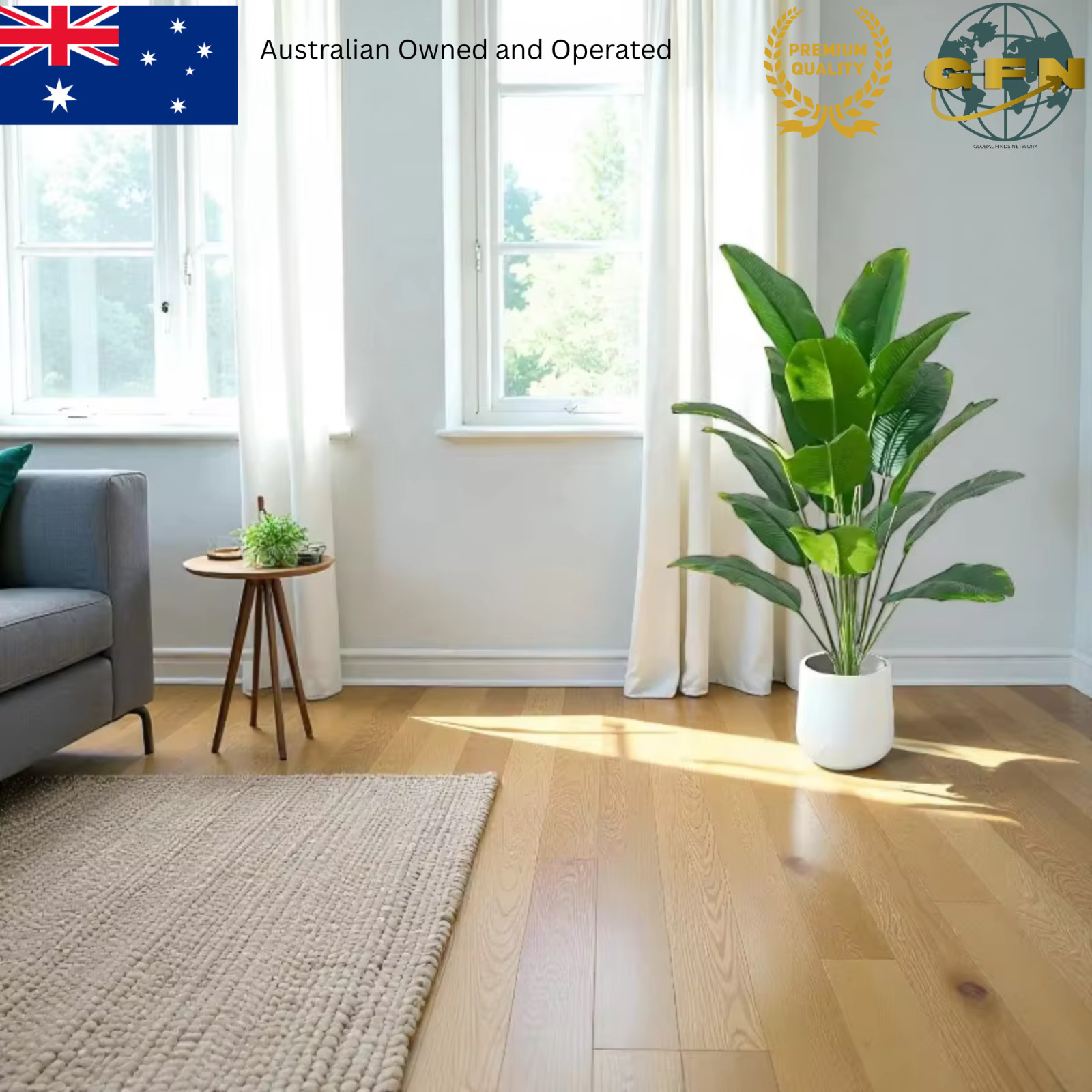 Artificial Palm Tree Plant Large Tropical Monstera Banana Leaves Faux Home Decor