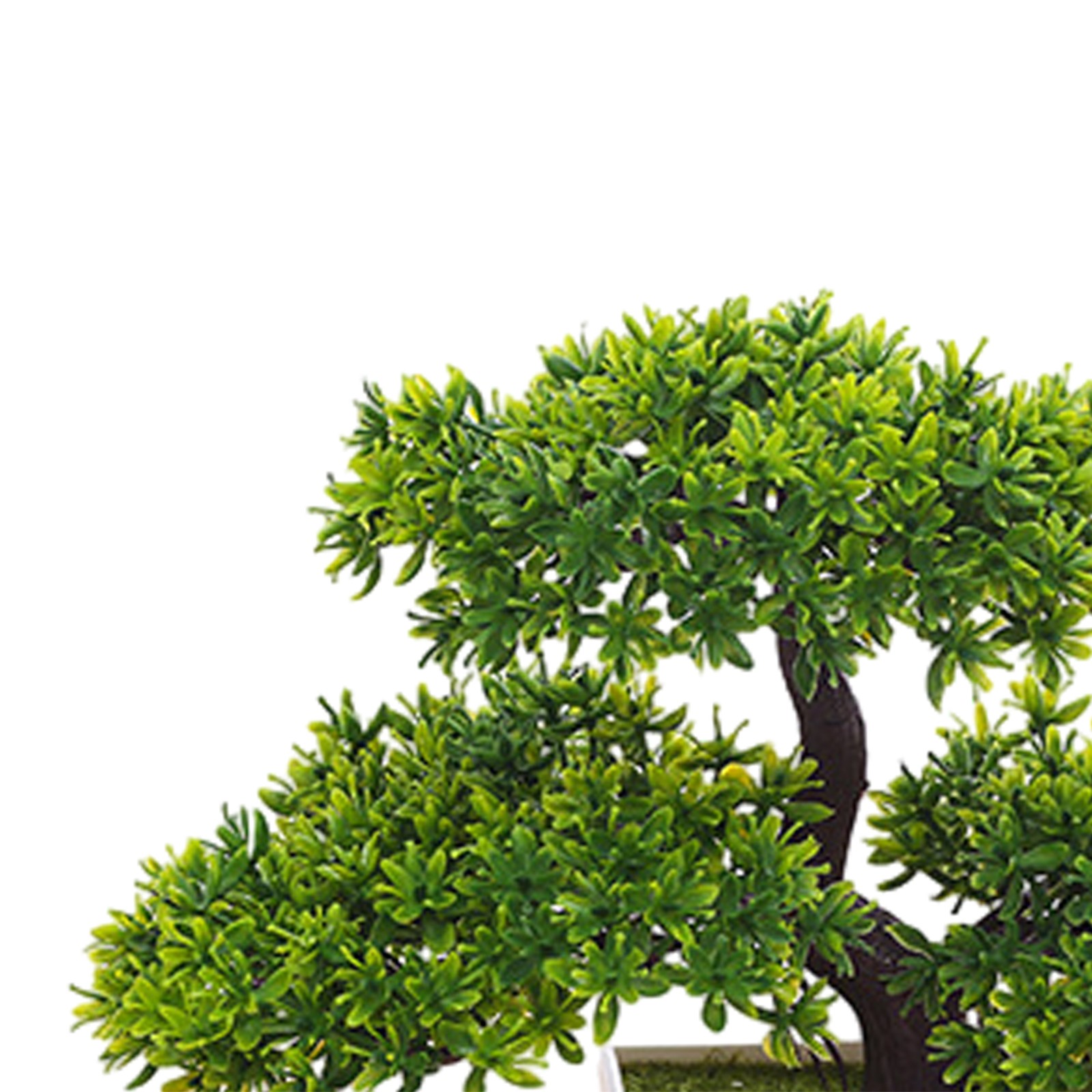 Artificial Bonsai Tree Faux Plants with Pot Realistic Potted Japanese Pine Tree