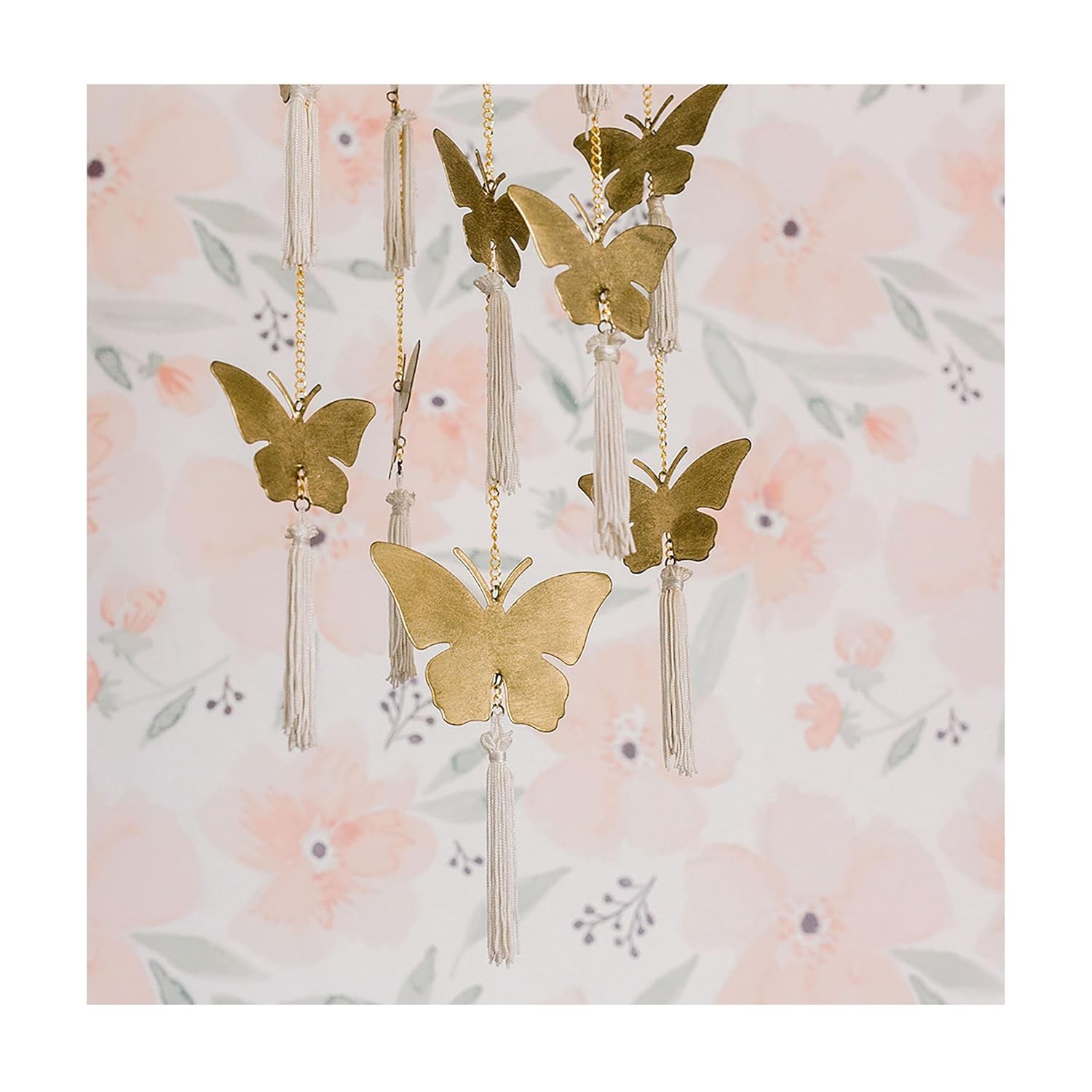Butterfly Nursery Décor for Boys and Girls, Ceiling Hanging, 6′ x 6′ X 36′
