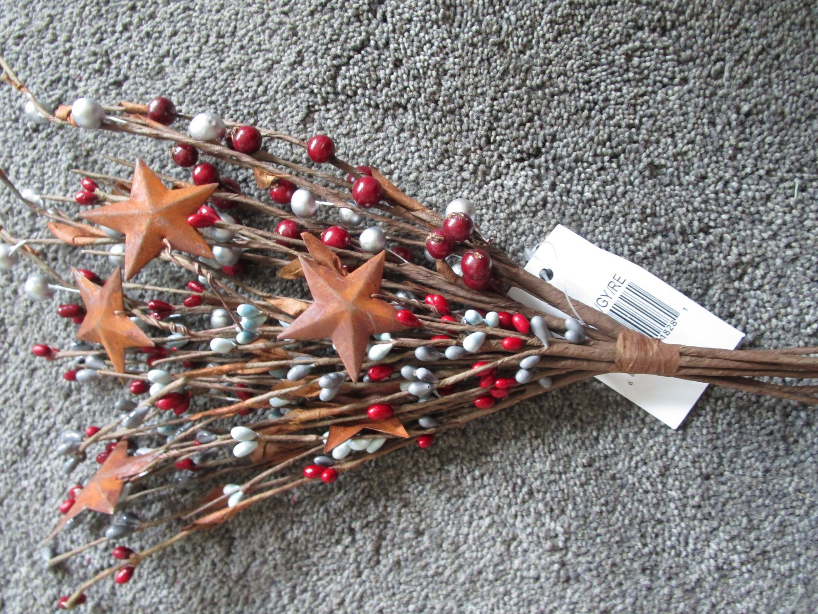 PIP Rice BERRY PICK RUSTY STARS 13″ SILVER, GRAY, RED, Scarlet Ohio State OSU