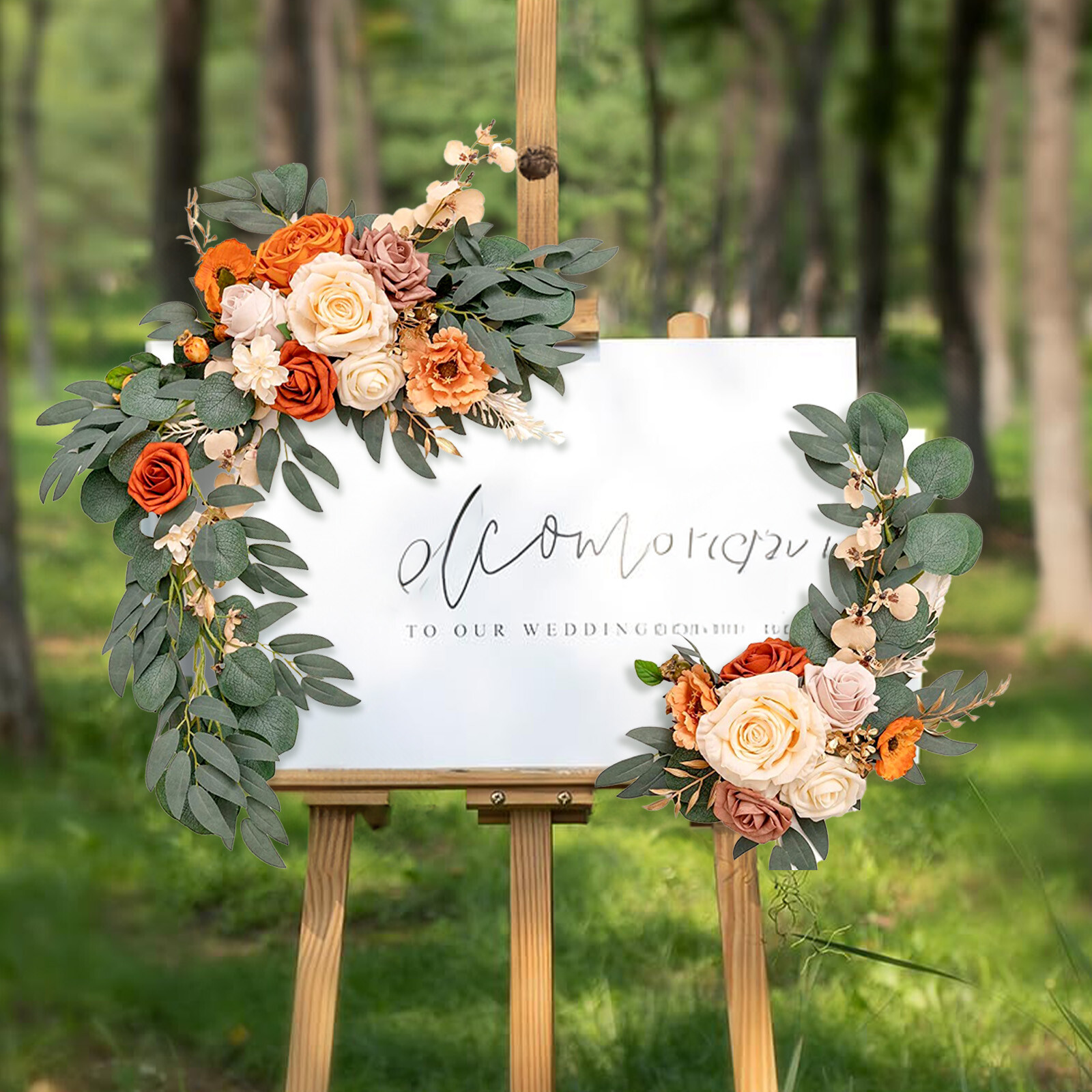 Artificial Flower Garland Spring Summer Floral Vine for Wedding Arch Table Decor